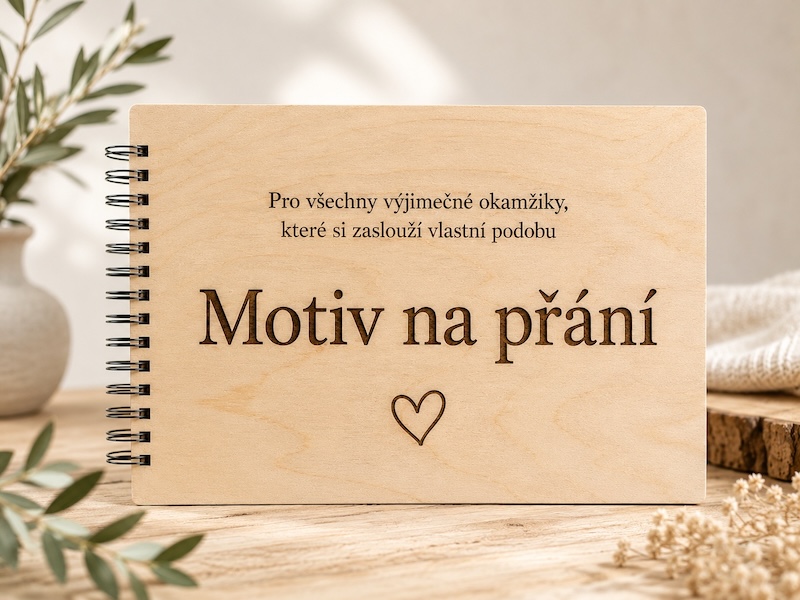 Fotoalbum s motivem na přání LovelyWood